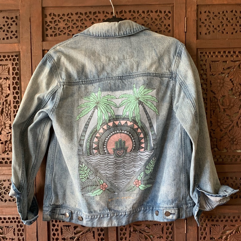 Spiritual Gangster Jean Jacket